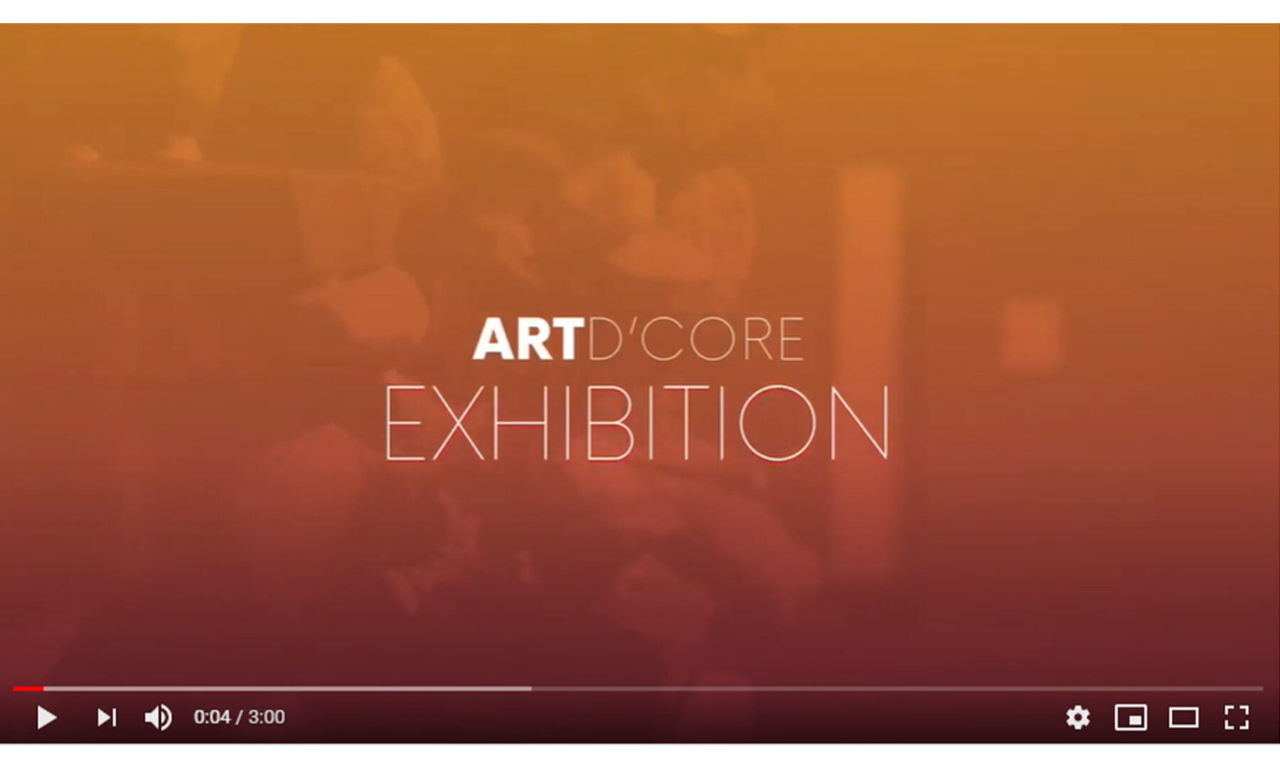 [VIDEO] Art d’Core Exhibition 2020